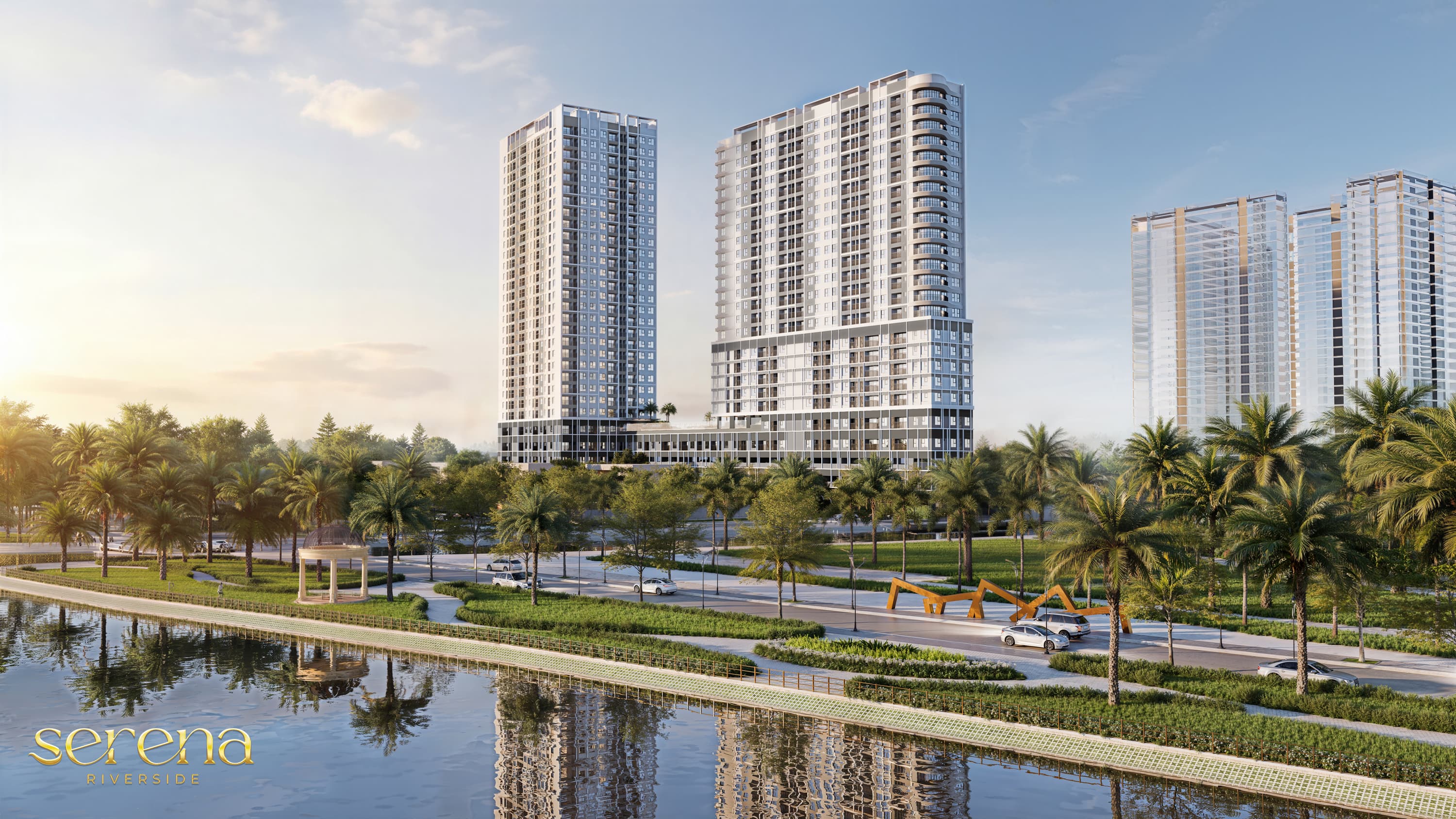 Phối cảnh dự án Serena Riverside